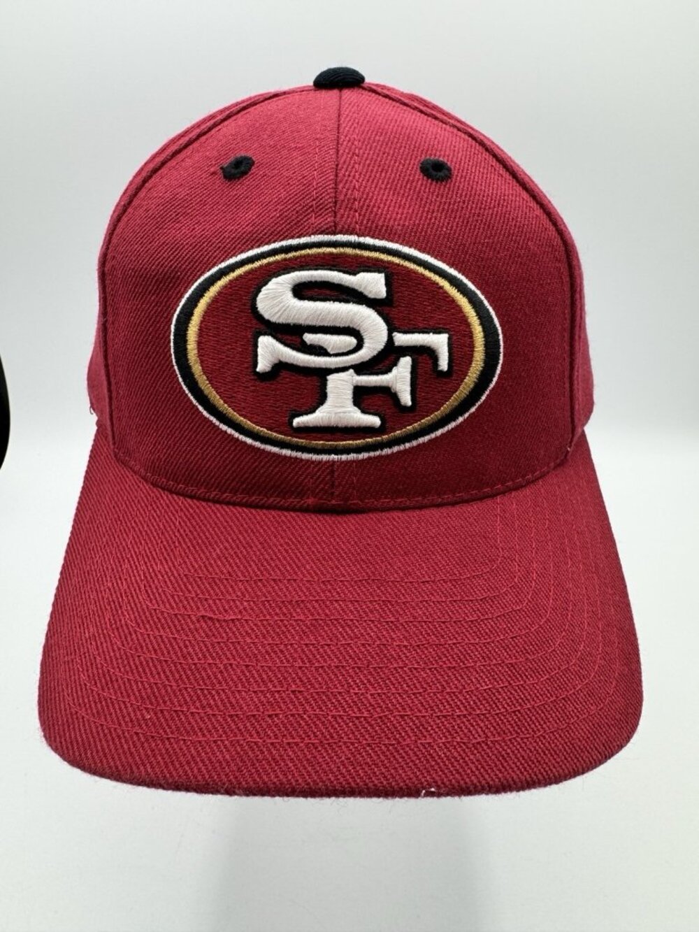 Vintage San Francisco 49ers NFL Snapback Hat Logo Athletic Wool Blend Plain Logo